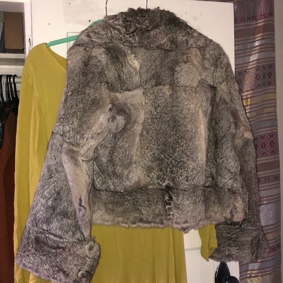 Rabbit fur jacket - Picture 3 of 3